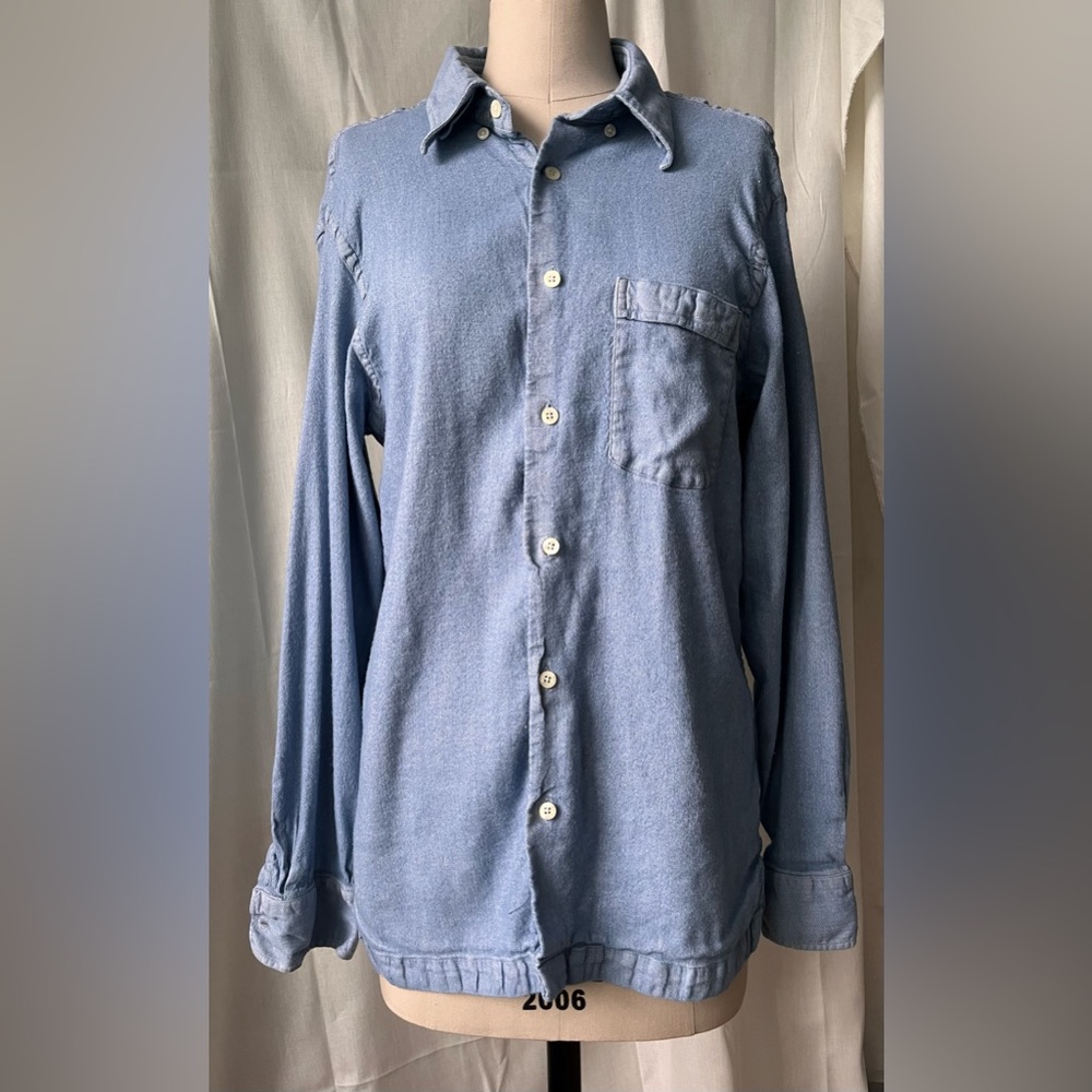 Alex Cannon Blue Button-down Shirt